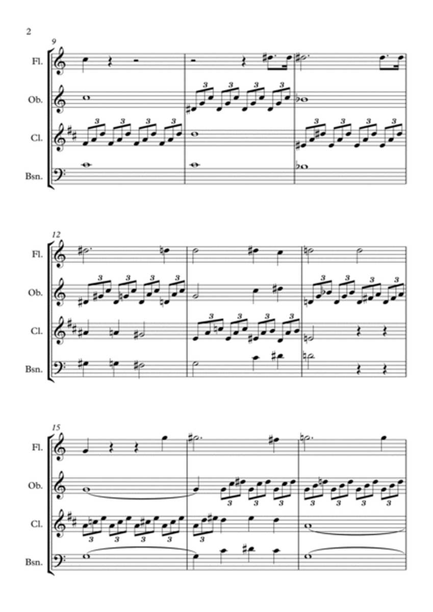 Moonlight Sonata - Wind Quartet image number null