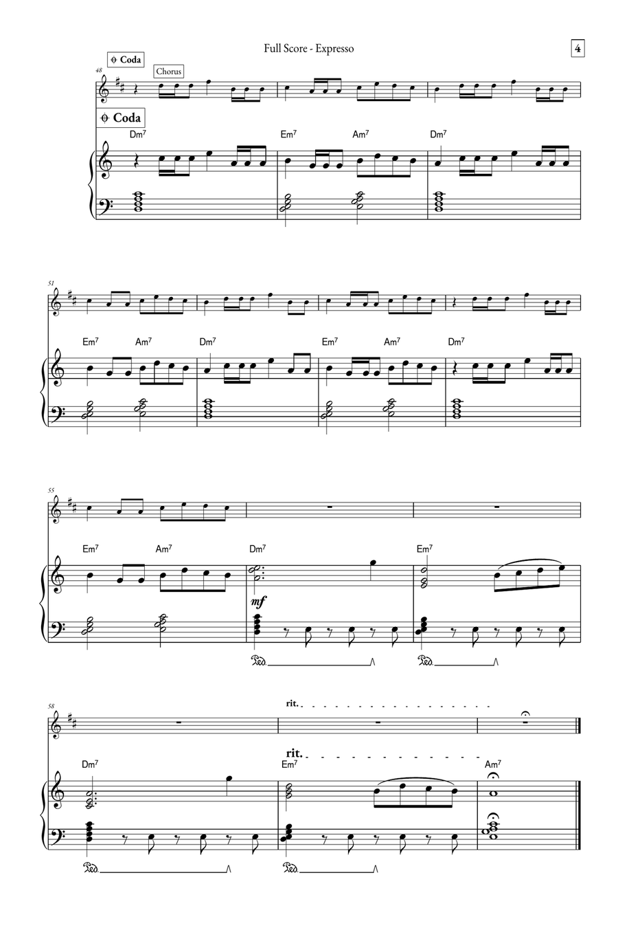 Espresso B-Flat Clarinet scores gallery preview page 4