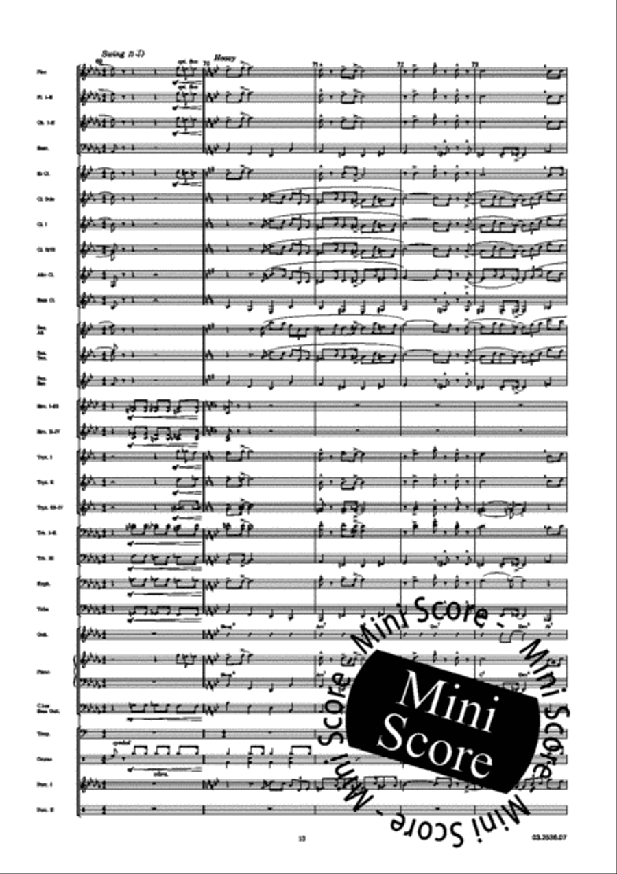 Hoagy Carmichael Selection Big Band scores gallery preview page 16