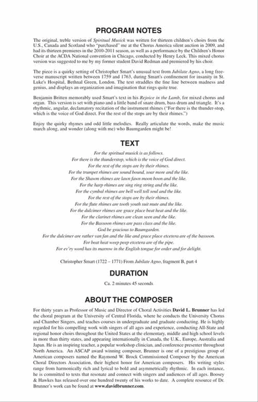 Spiritual Musick 4-Part scores gallery preview page 3