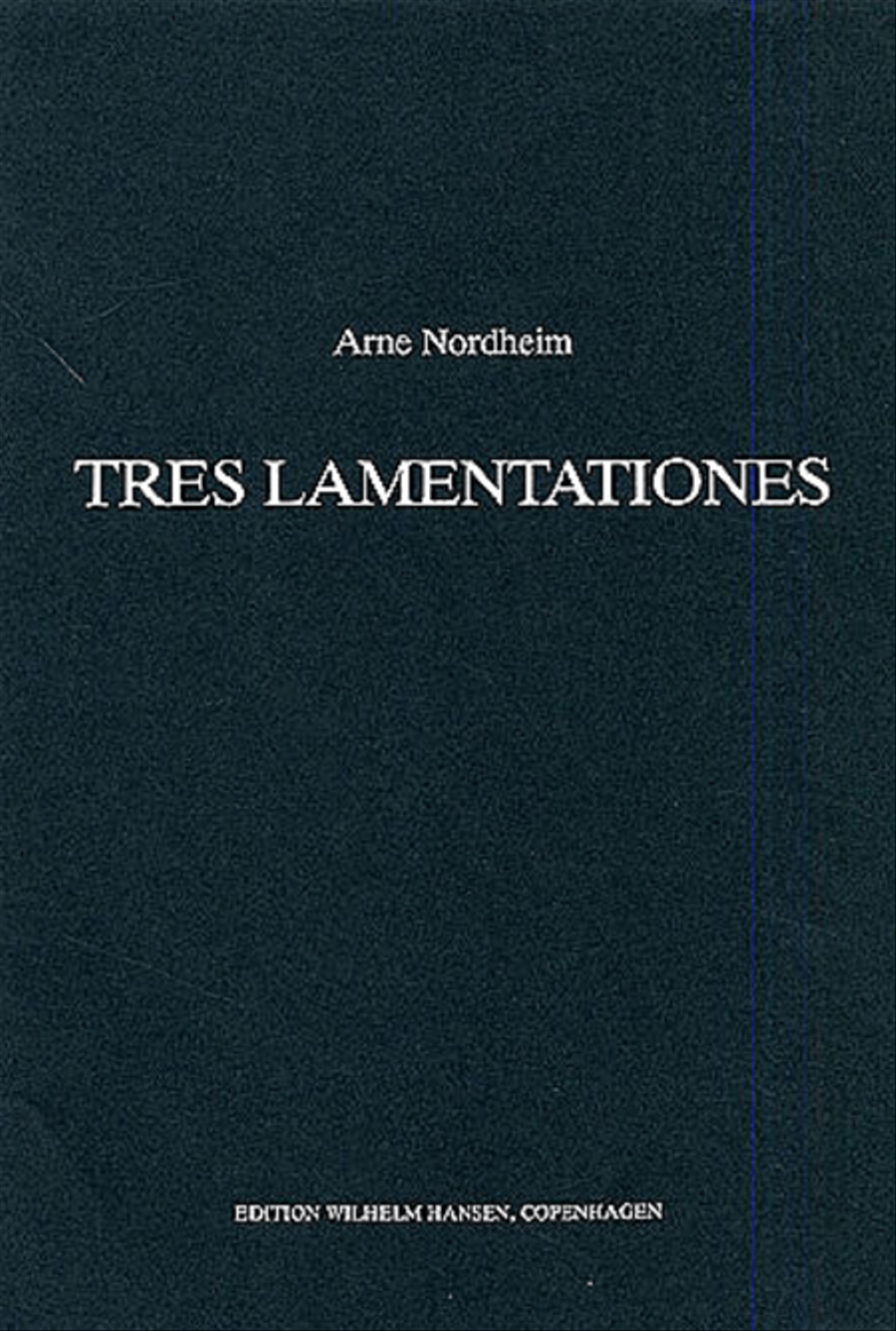 Tres Lamentationes 4-Part scores gallery preview page 1