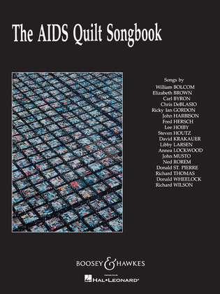 Book cover for The AIDS Quilt Songbook