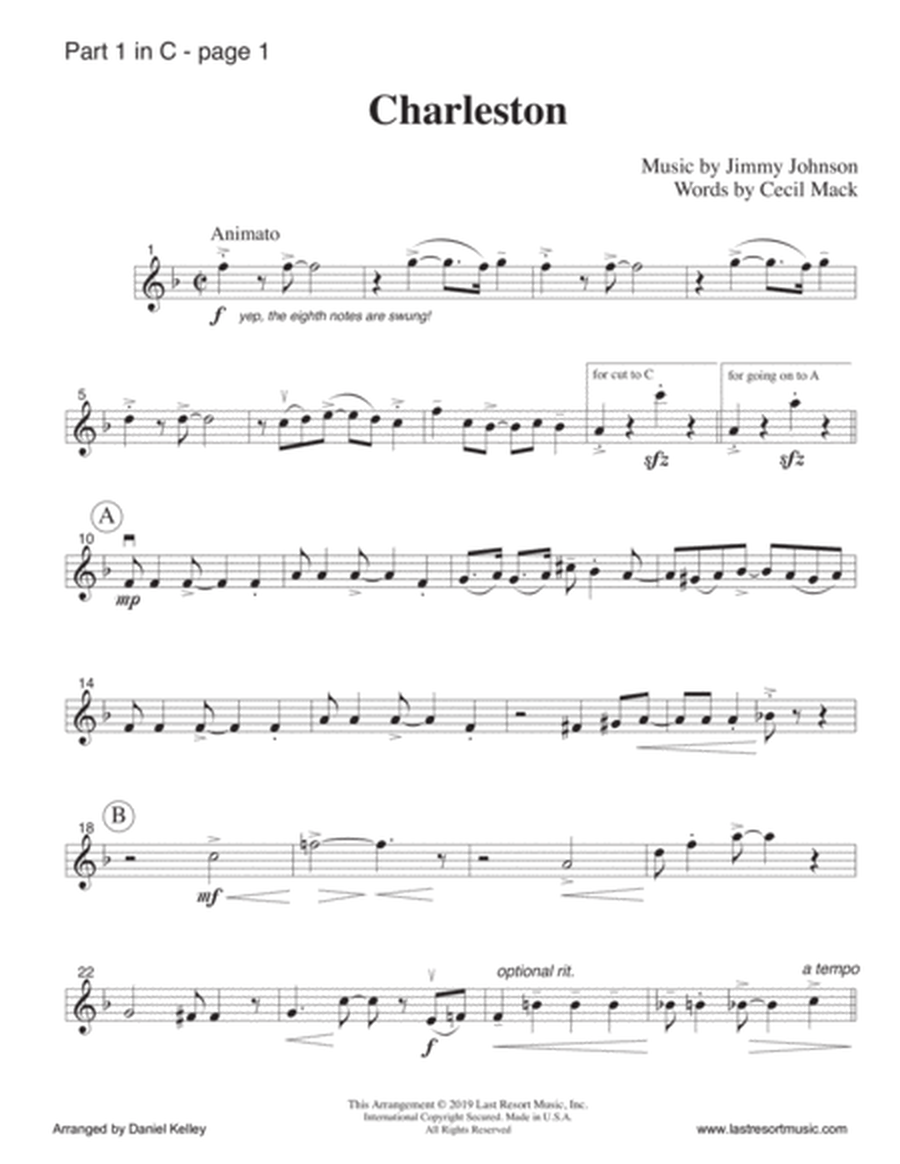 Charleston for String Quartet (or Mixed Quartet) Music for Four