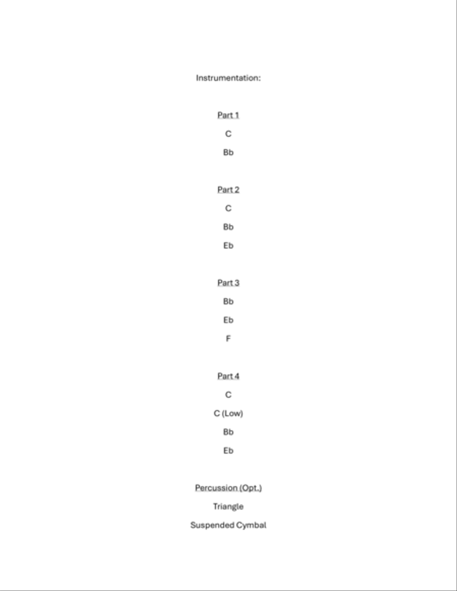 As Long As There Is Sunrise Concert Band scores gallery preview page 2