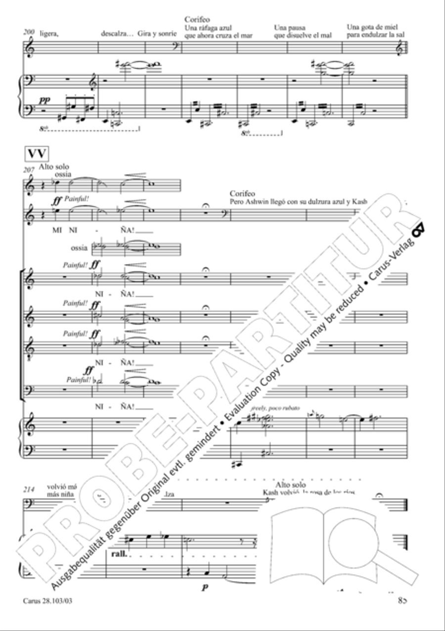 Water Water 4-Part scores gallery preview page 100
