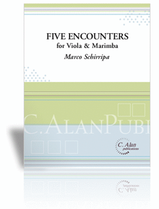 Five Encounters for Viola & Marimba