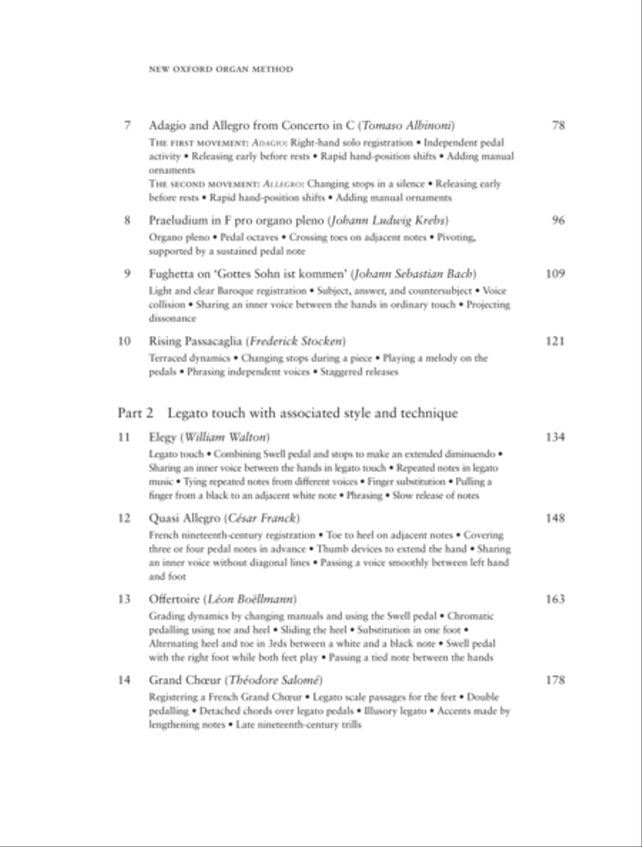 The New Oxford Organ Method Organ Solo scores gallery preview page 3