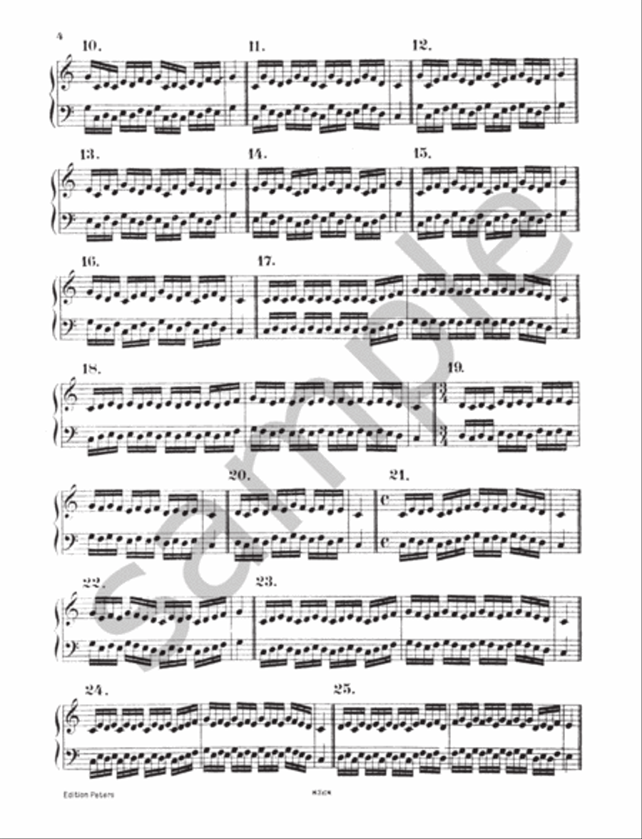 Studies Op. 16 for Piano, Book 1 Piano Method scores gallery preview page 4