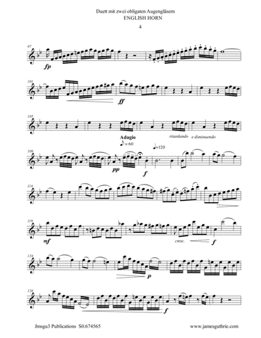 Beethoven: Duet WoO 32 for English Horn & Cello image number null