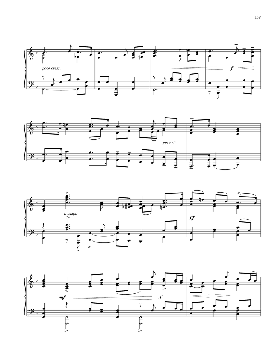 Jerusalem Jerusalem Piano Solo scores gallery preview page 2
