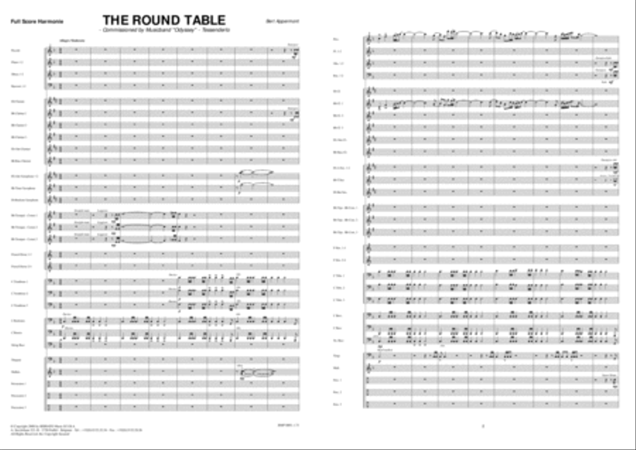 The Round Table Brass Band scores gallery preview page 2