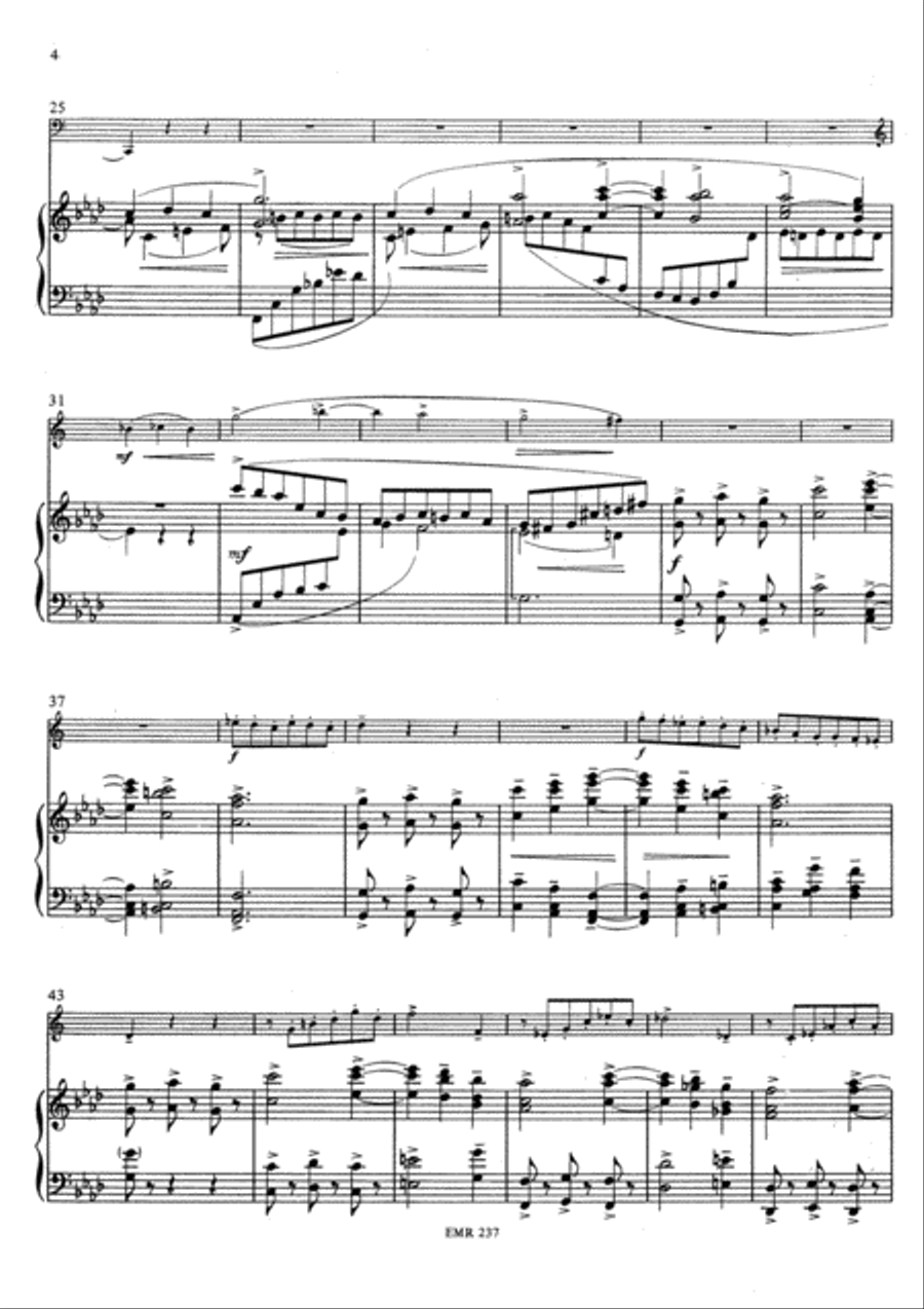 Sonatina Op. 59/1 Horn scores gallery preview page 4