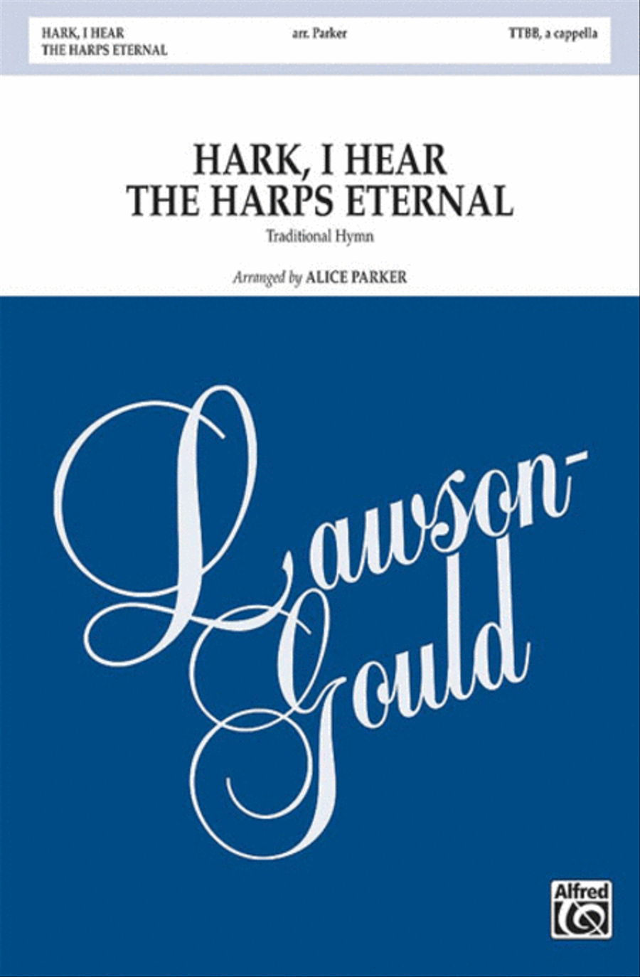 Hark, I Hear the Harps Eternal Men's Choir scores gallery preview page 1