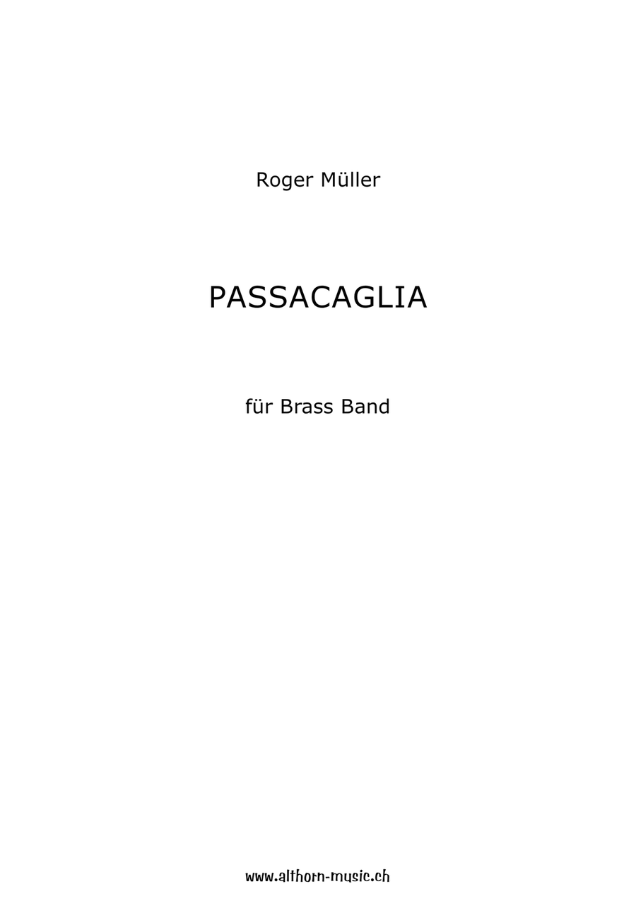 Passacaglia Brass Band scores gallery preview page 2