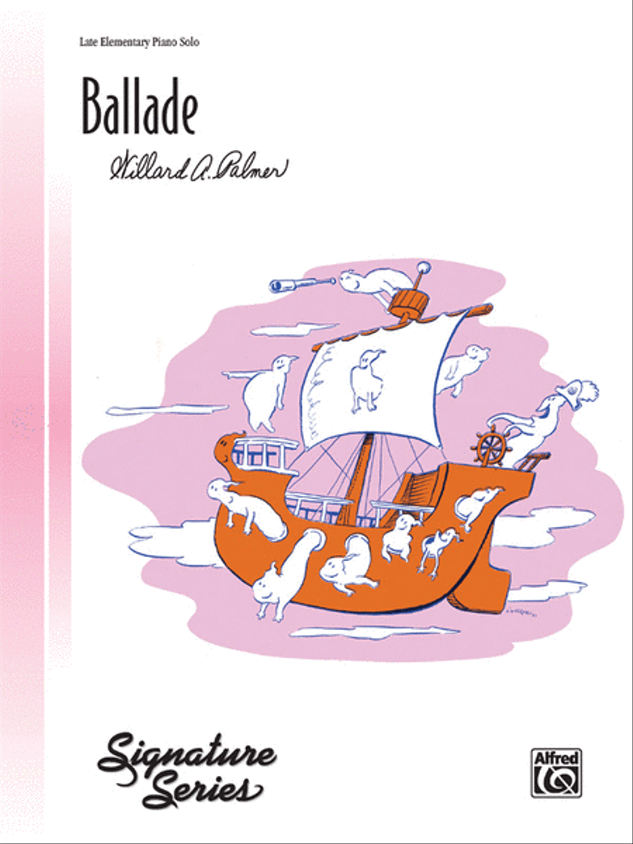 Ballade Easy Piano scores gallery preview page 1