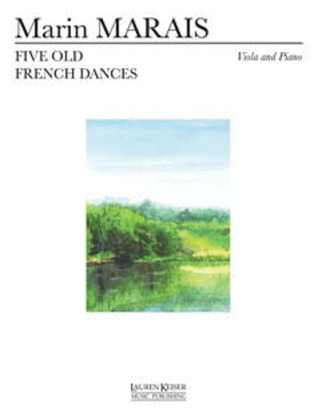 Book cover for Five Old French Dances