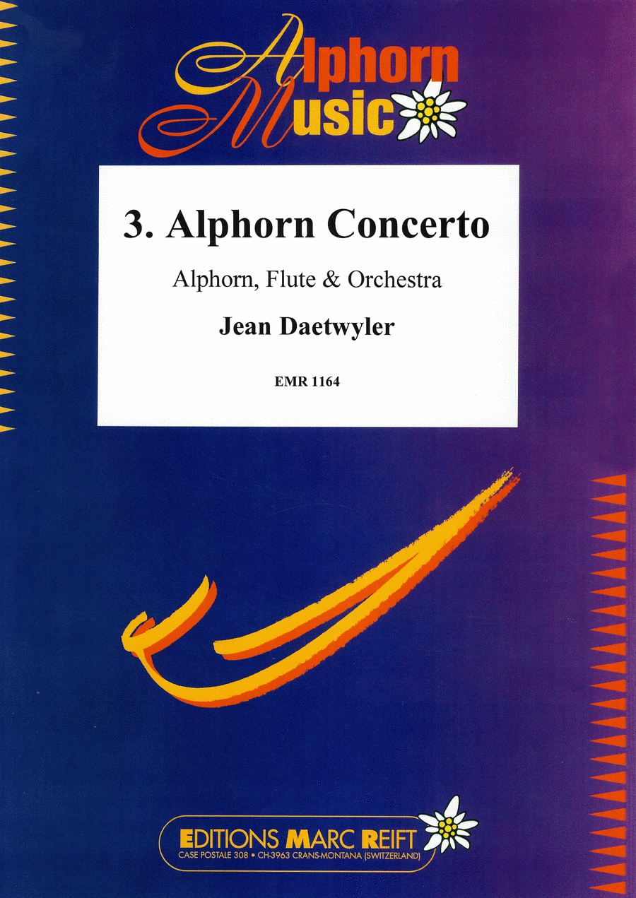 3. Alphorn Concerto Orchestra scores gallery preview page 1