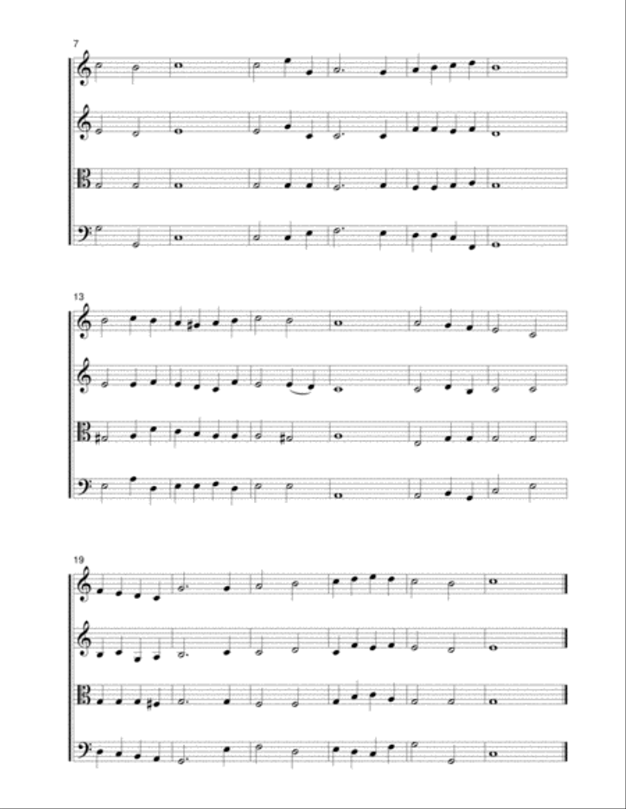 Your Favorite Christmas Hymns and Carols for Strings, Book 1 String Orchestra scores gallery preview page 6
