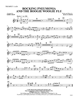 Rocking Pneumonia and the Boogie Woogie Flu: 1st B-flat Trumpet