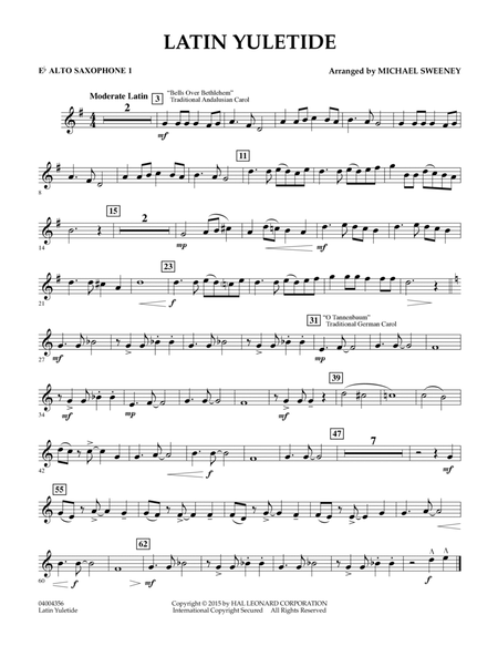 Latin Yuletide - Eb Alto Saxophone 1