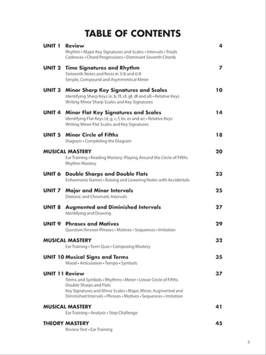 Essential Elements Piano Theory – Level 7 Piano Method scores gallery preview page 3