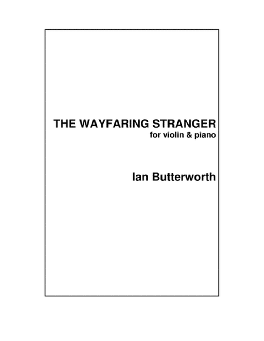 IAN BUTTERWORTH The Wayfaring Stranger for violin & piano image number null