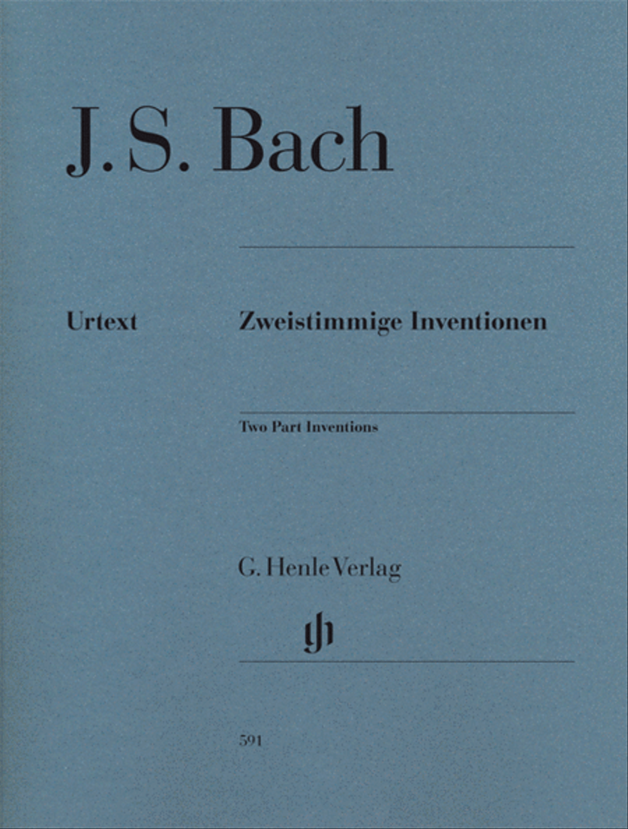 Two Part Inventions Piano Solo scores gallery preview page 1