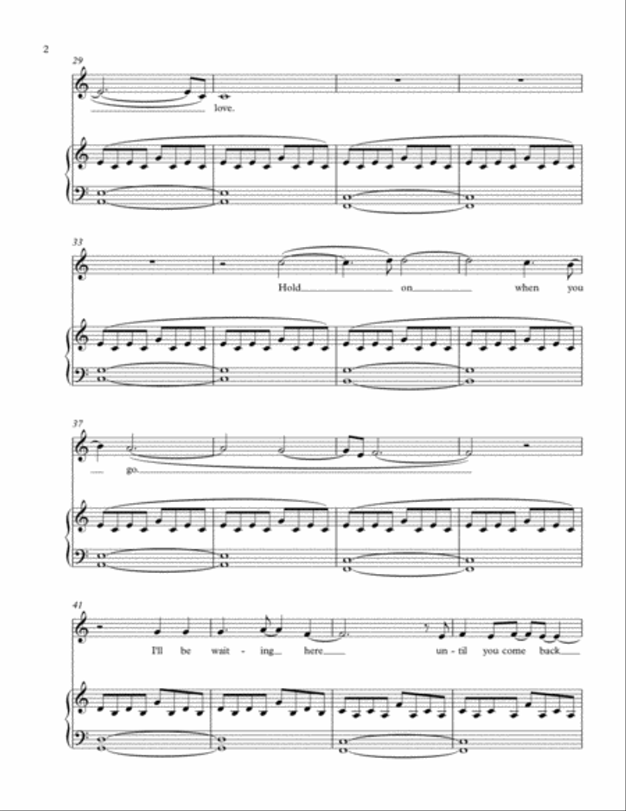 Until You Come Back Home Voice scores gallery preview page 2
