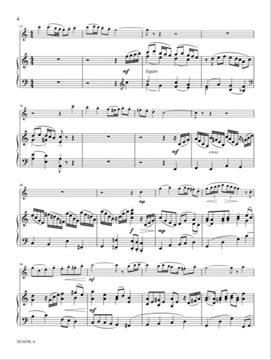Flute Solos for Worship, Vol. 3 Flute Solo scores gallery preview page 4