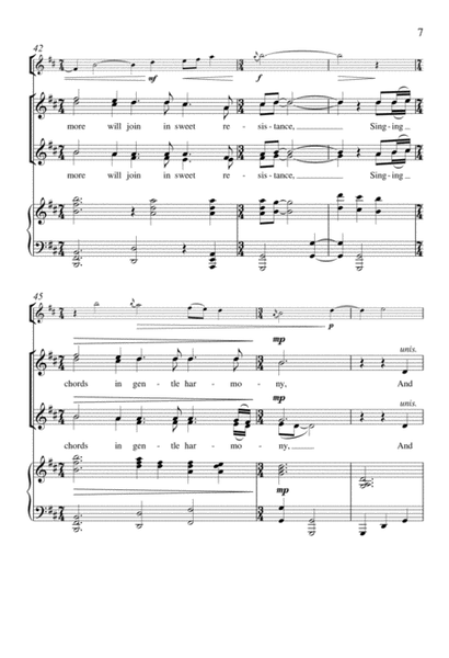 Undivided (Downloadable Choral Score)