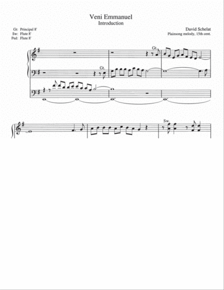 Hymn Enrichments, Set 1 Organ scores gallery preview page 4