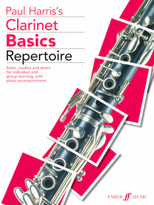Book cover for Clarinet Basics Repertoire For Clarinet/Piano