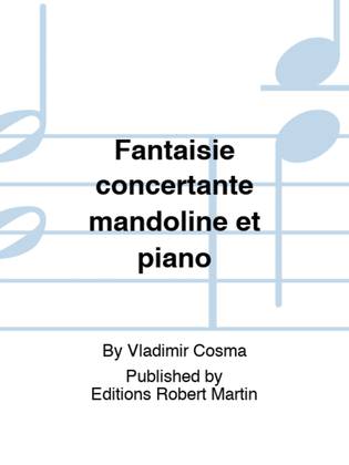Fantaisie concertante mandoline et piano
