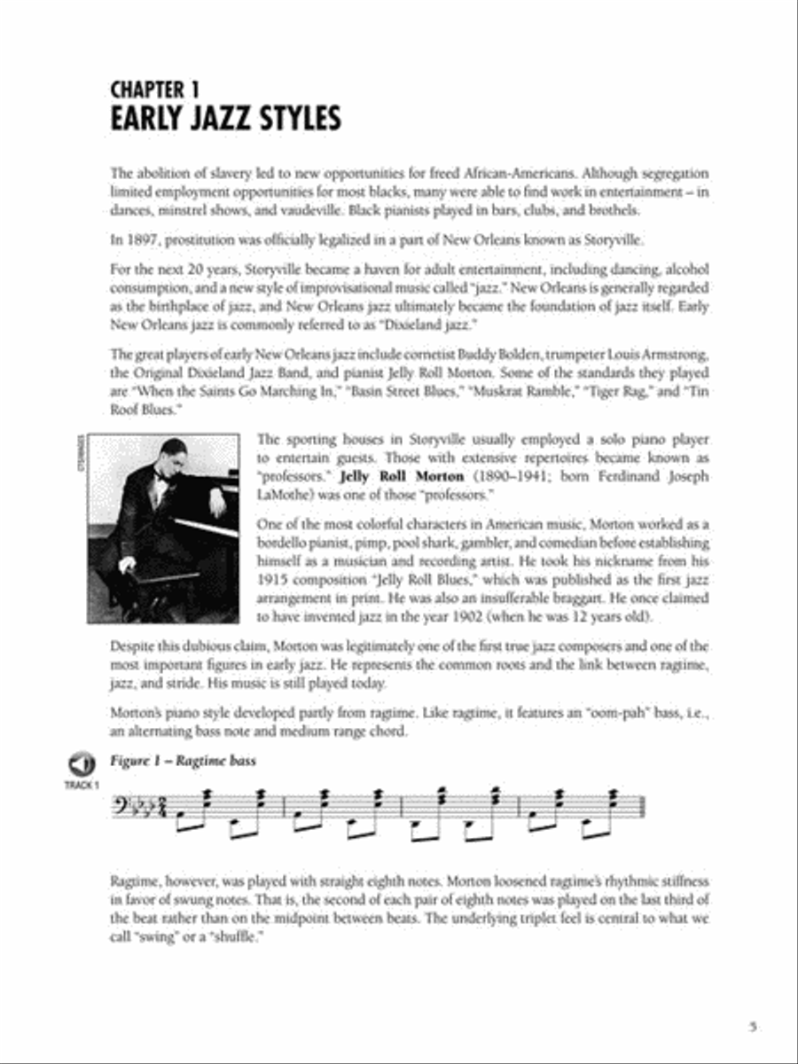 New Orleans Piano Styles Piano Method scores gallery preview page 4