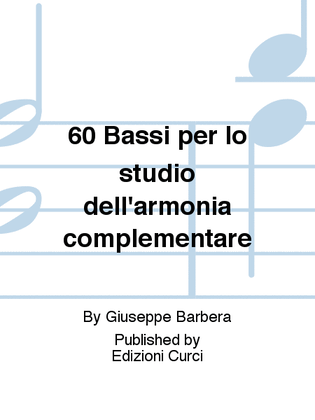 60 Bassi per lo studio dell'armonia complementare