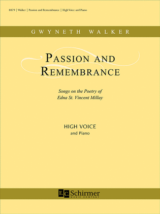 Book cover for Passion and Remembrance