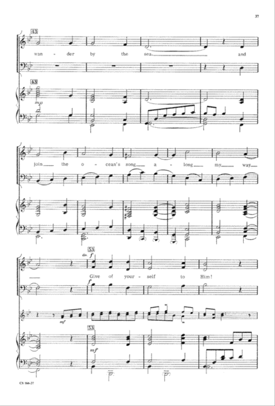 Sacred Anthem Book 3-Part scores gallery preview page 39