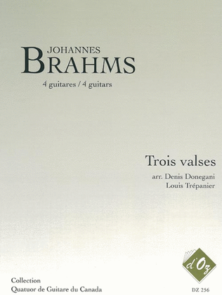 Book cover for Trois valses