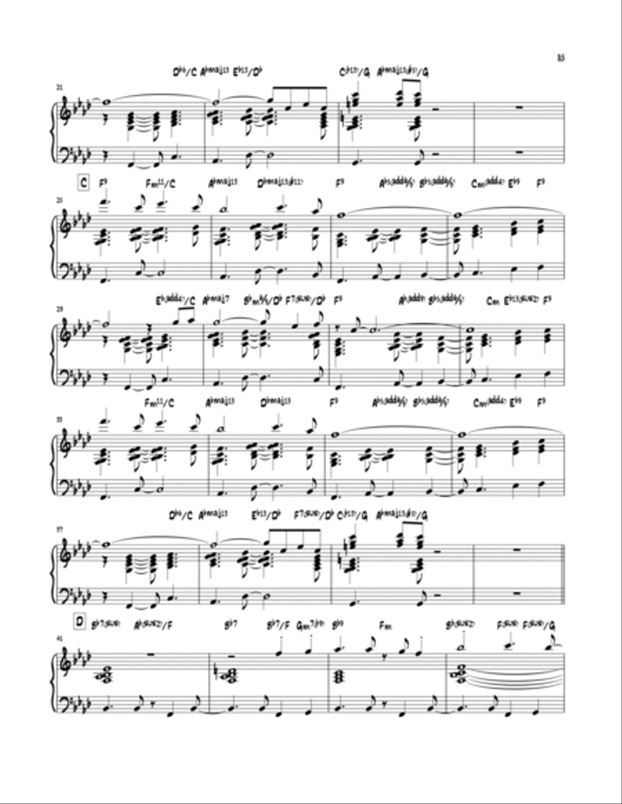 Radioactive Piano scores gallery preview page 2