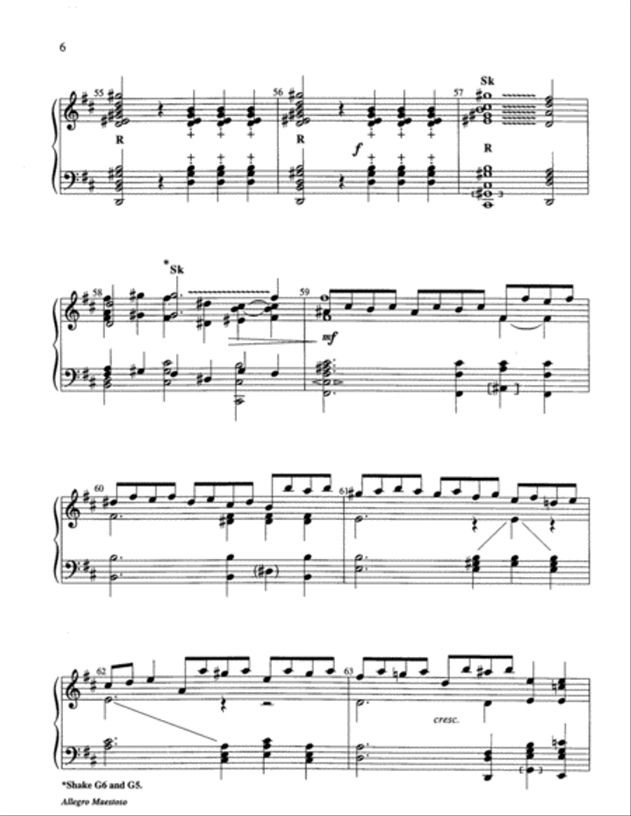 Allegro Maestoso 5-Octaves scores gallery preview page 12