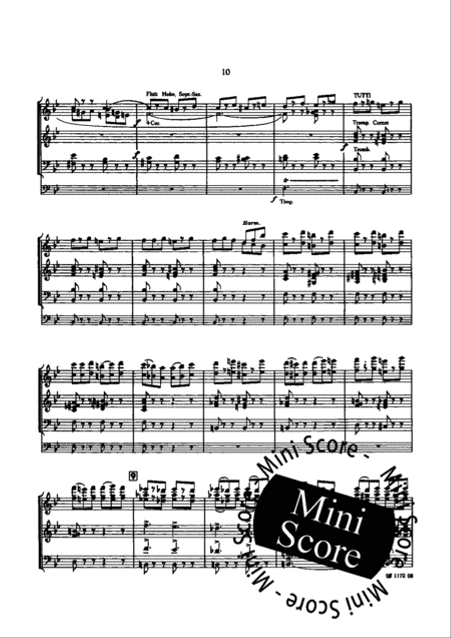Burlesca Burlesca Concert Band scores gallery preview page 12