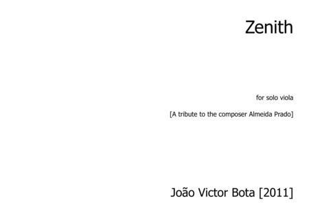 Zenith for solo viola image number null