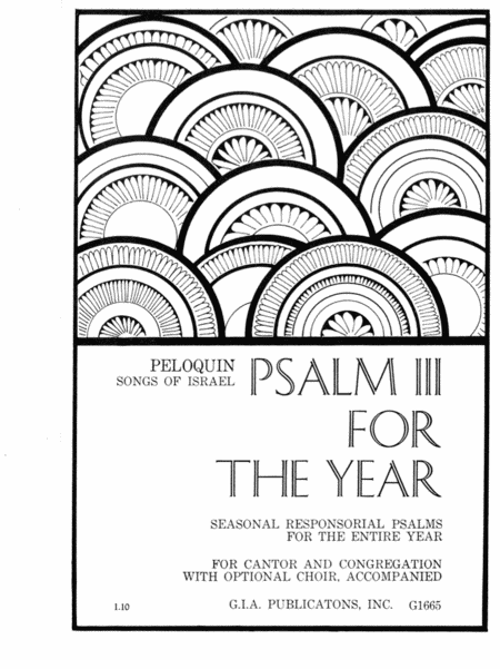 Psalm III for Sundays of the Year