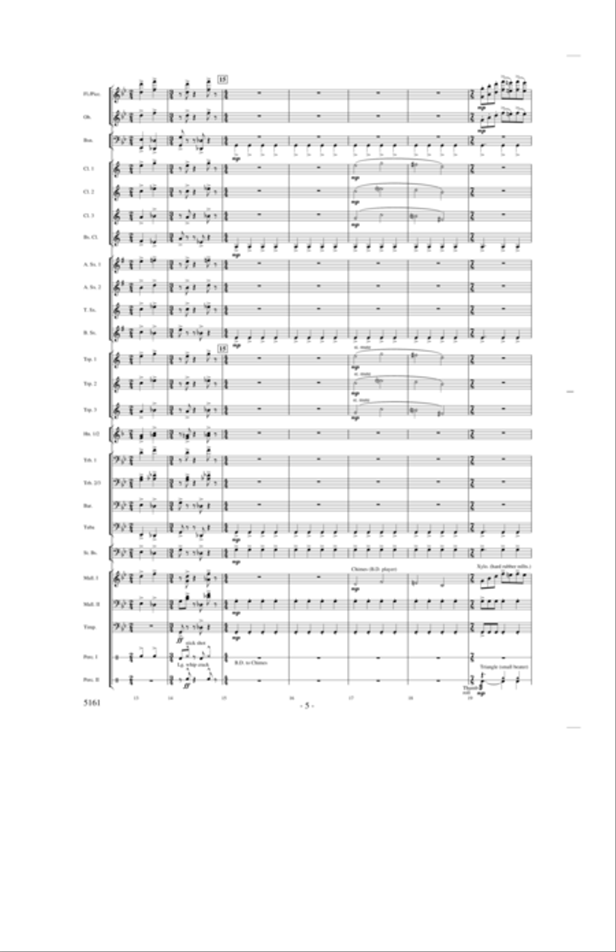Into the Joy of Spring Concert Band scores gallery preview page 4