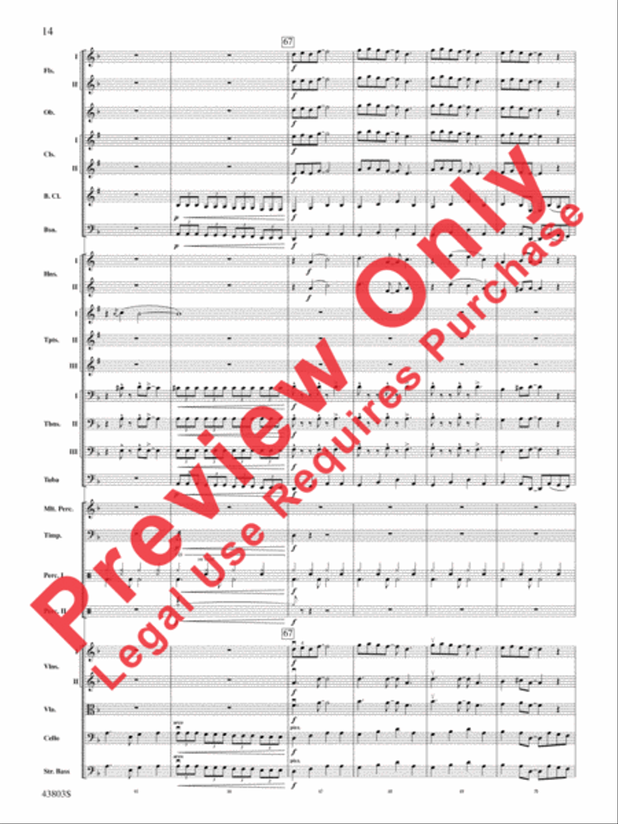 The Doors on Tour The Doors on Tour Full Orchestra scores gallery preview page 15