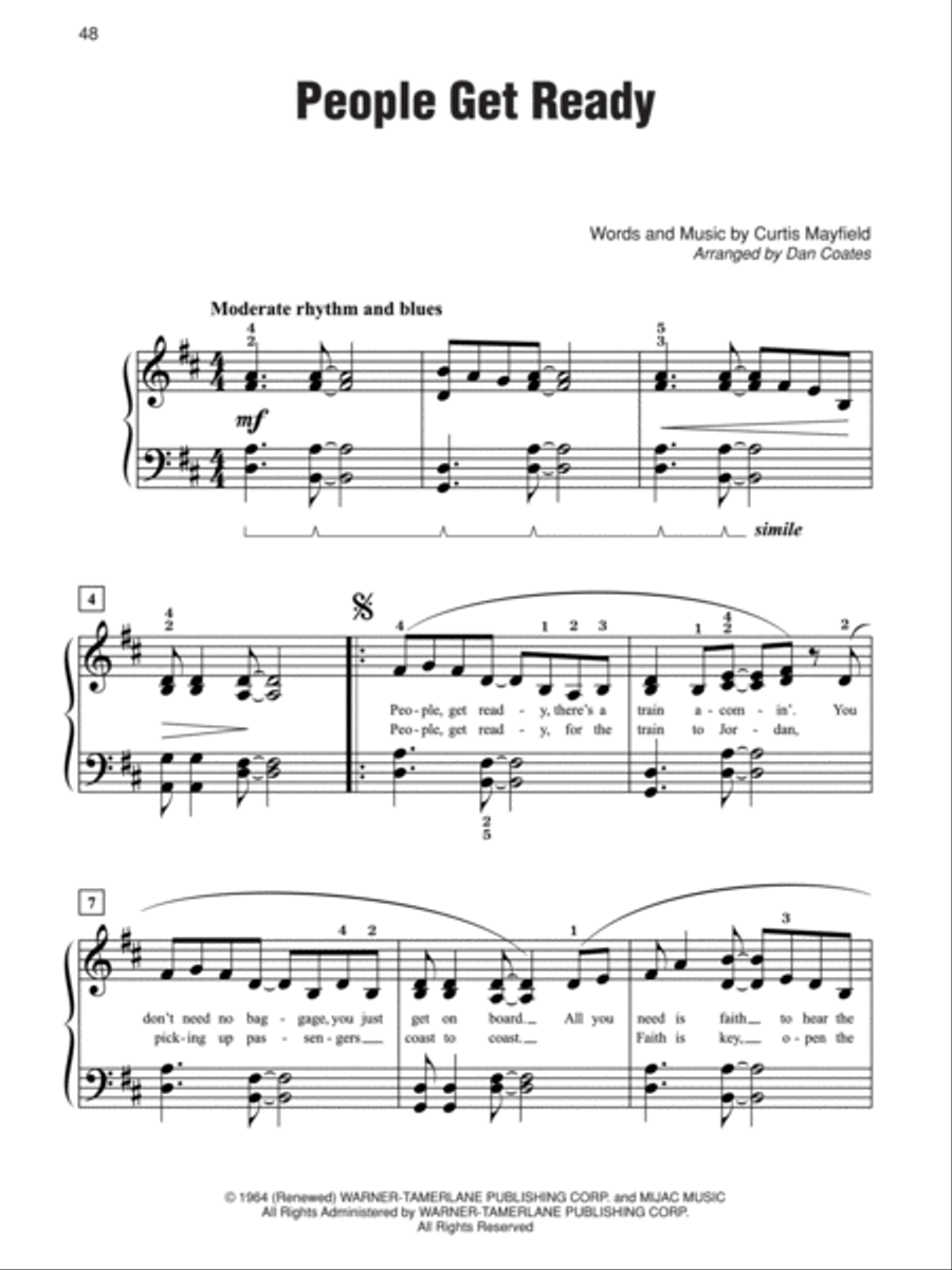 Simply Rock 60s Easy Piano scores gallery preview page 3