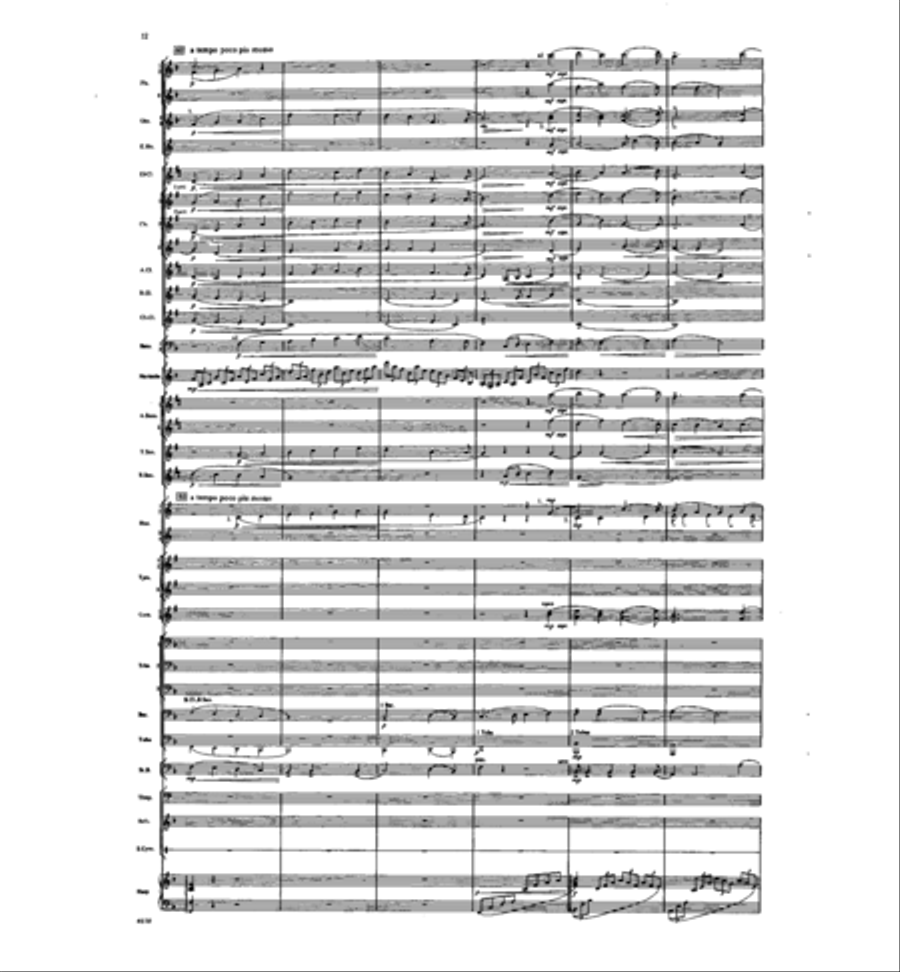 Concertino for Marimba and Winds Concert Band scores gallery preview page 10