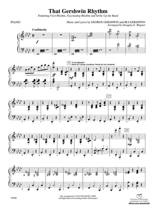 That Gershwin Rhythm: Piano Accompaniment