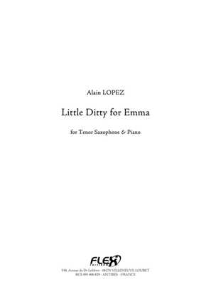 Book cover for Little Ditty for Emma