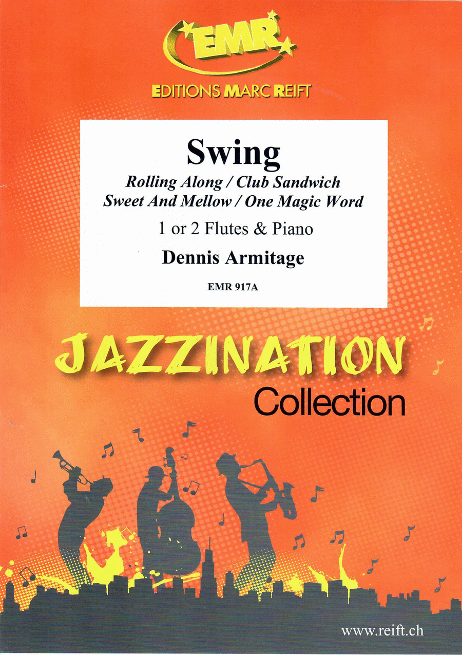 Swing Swing Flute Duet scores gallery preview page 1